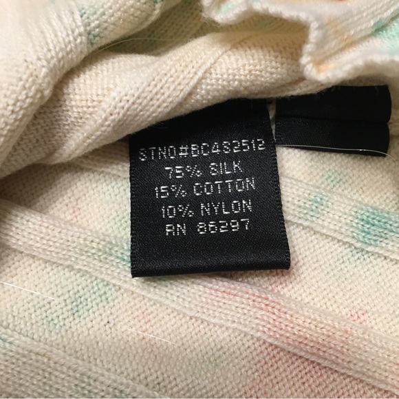 BCBGMaxAzria Tue Dye Cardigan Sweater Size Medium - Picture 5 of 10